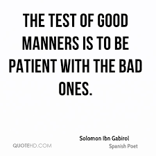 Manners Quotes. QuotesGram via Relatably.com