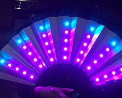 Image of LED fan handheld portable