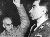 Mohammad Mossadegh in military court after he was forced to resign in 1953 ...