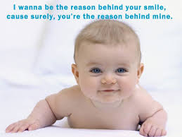 Reason Why I Smile... | Cute Baby Quotes | Pinterest | Baby Quotes ... via Relatably.com