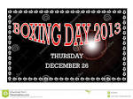 Boxing day offers 2013