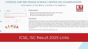 ICSE, ISC Results 2025 Link at results.cisce.org ACTIVATED? Alternative websites, login credentials