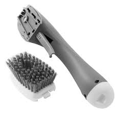 2 in 1 Bathroom Cleaning Brush Soap Dispenser Floor Tile Cleaner Brush Kitchen Sink Scrubber Household Cleaner Grey : Amazon.de: Home & Kitchen
