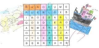 Resultado de imagen para SOPA DE LETRAS con la letra b NIÑOS DE PRIMERO
