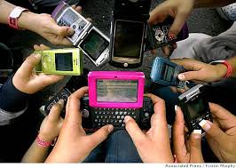 Image result for students on cell phones