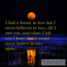 Quotes by me... Why I will never believe in Love again | We Heart ... via Relatably.com