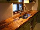 Reclaimed Wood Countertops by Grothouse