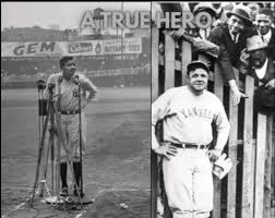NY Tribune 1922............Babe Ruth called a menace by business men. When Babe come to town in an exhibition game production in factories goes down. Too many young men take the day off,