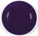 Purple dinner plates