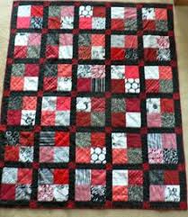 Image result for red and black quilts