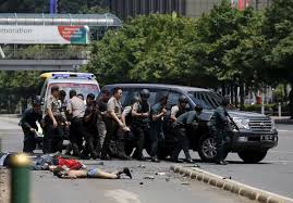 Image result for Jakarta explosion images