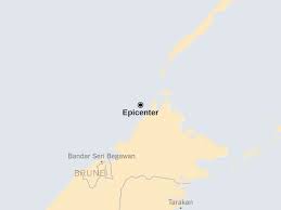 Major earthquake in the South China Sea