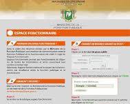 Image de Lien Espace fonctionnaire sur le site Web du Ministère de la Fonction Publique de Côte d'Ivoire