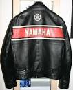 Blouson cuir moto yamaha