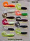 Curly tail fishing lures