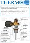 Thermo scuba valve
