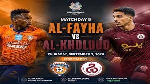 Al-Fayha vs Al-Kholood Preview: Saudi Pro League Matchday 5 Showdown