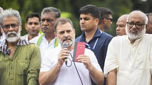 SIR trying to steal not just vote, but future as well: Rahul Gandhi in Patna