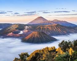 Gambar keindahan pegunungan di Indonesia