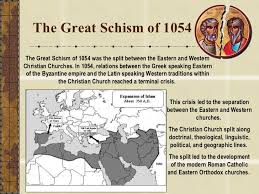 Resultado de imagen de great schism