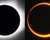 Image of partial solar eclipse