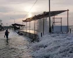 flooding in southern Bali February 24 2026, AI generated