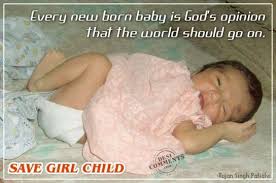 Save Girl Child - DesiComments.com via Relatably.com