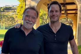 Chris Pratt Reveals Hilarious Christmas Gift from Arnold Schwarzenegger