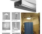 Motorized curtain track