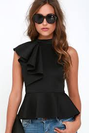 Image result for peplum tops