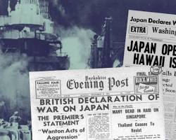 Imagen de person looking at a screen with multiple conflicting news headlines