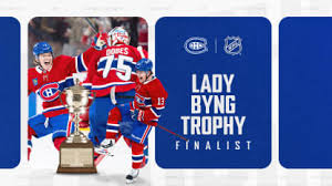 Cole Caufield named a finalist for the Lady Byng Memorial Trophy