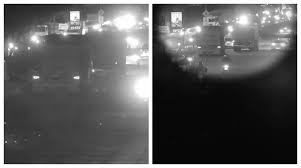 Câmera de segurança flagra racha entre dois caminhoneiros que terminou em acidente com 8 veículos na Zona Leste de SP