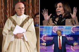 Former Vatican ambassador to US calls Harris ‘an infernal monster who obeys 
Satan’