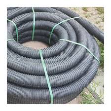 4" X 100' Corrugated Perforated Drain Pipe with Sock - 50 ...