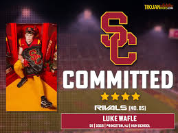 ¡USC Suma Talento! Luke Wafle, Estrella Defensiva, Elige a los Trojans