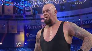 Image result for brock smiles at undertaker