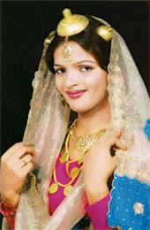 A participant at last year&#39;s Miss Zee Punjabi contest - girl