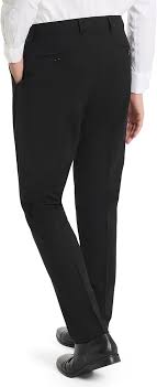 Calvin Klein Slim Fit Suit Separate Pants, Black, 34W x 29L at Amazon Men's Clothing store