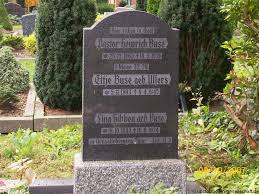 Grab von Heinrich Buse (25.12.1863-19.05.1921), Friedhof Norden ... - na065