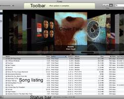 Image of iTunes Interface