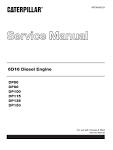 Cat 3406b service manual