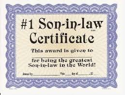 Son in Law Birthday Messages | Son in Law Certificate | CARDS ... via Relatably.com
