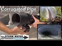 Corrugated Drainage Pipe - Big Box Store Pipe - Best Way to ...