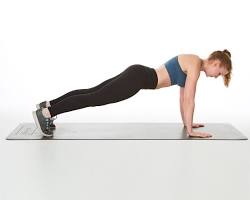 Image of High plank position exercise