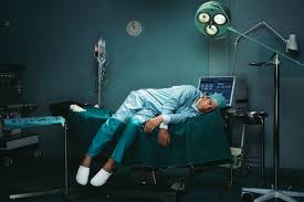 Image result for a tired doctor image