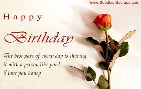 happy birthday wishes for hubby | Romantic birthday cards ... via Relatably.com