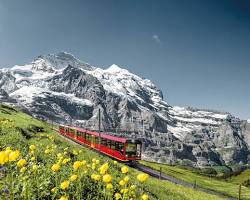 Imagen del ferrocarril Jungfrau, Suiza