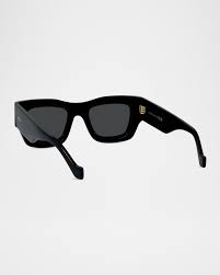 Loewe Signature Square Acetate Sunglasses | Neiman Marcus