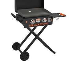 Image of Blackstone On The Go ScissorLeg Griddle with Hood side shelf